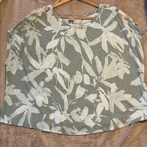 Cynthia Rowley floral shirt